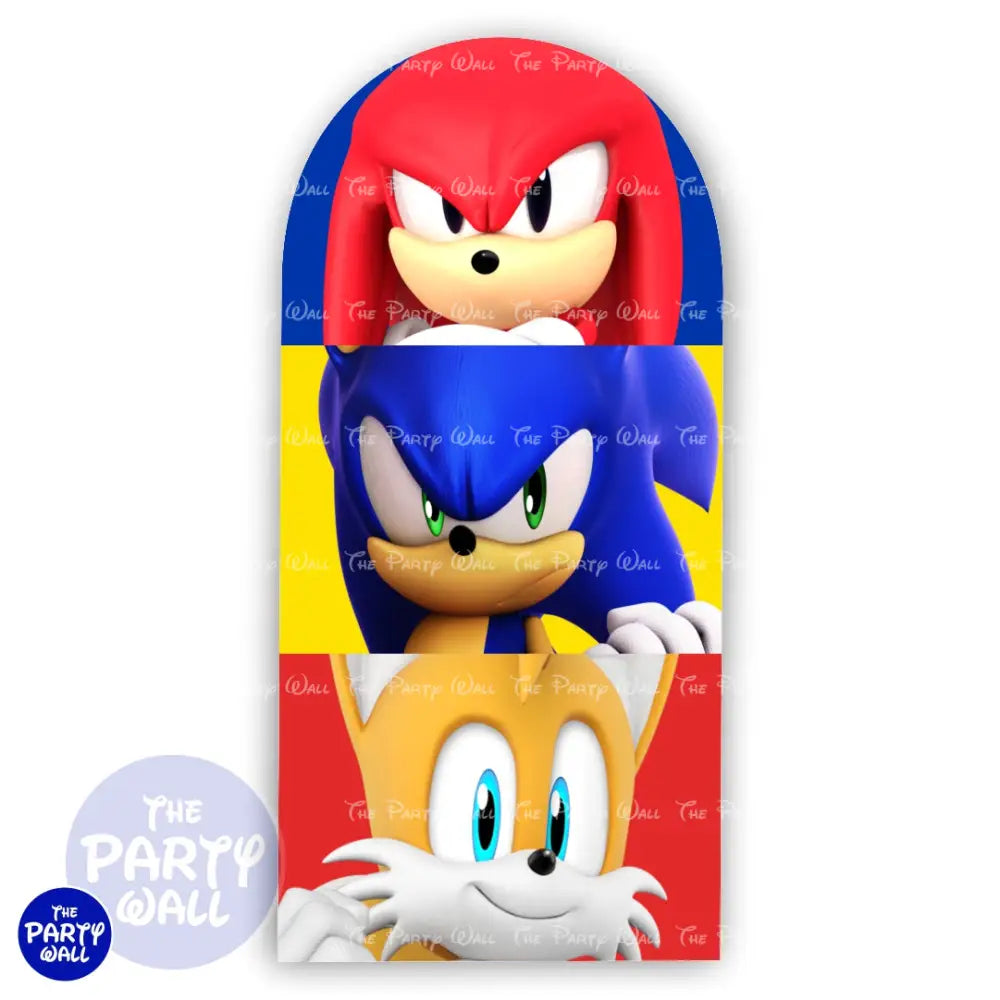 Sonic - Funda para mampara de punta redonda o rectangular Mampara de punta redonda