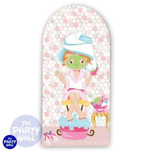 Spa - Funda para mampara de punta redonda o rectangular Mampara de punta redonda