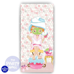 Spa - Funda para mampara de punta redonda o rectangular Mampara de punta redonda