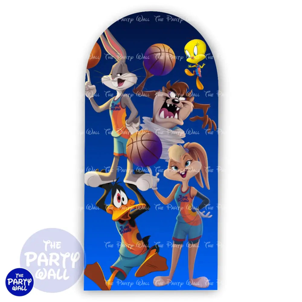 Space Jam - Funda para mampara de punta redonda o rectangular Mampara de punta redonda