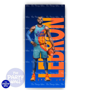 Space Jam - Funda para mampara de punta redonda o rectangular Mampara de punta redonda