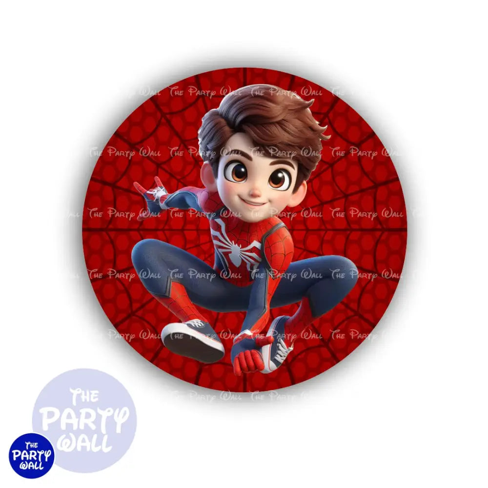 Spiderman - Funda para mampara circular Circular