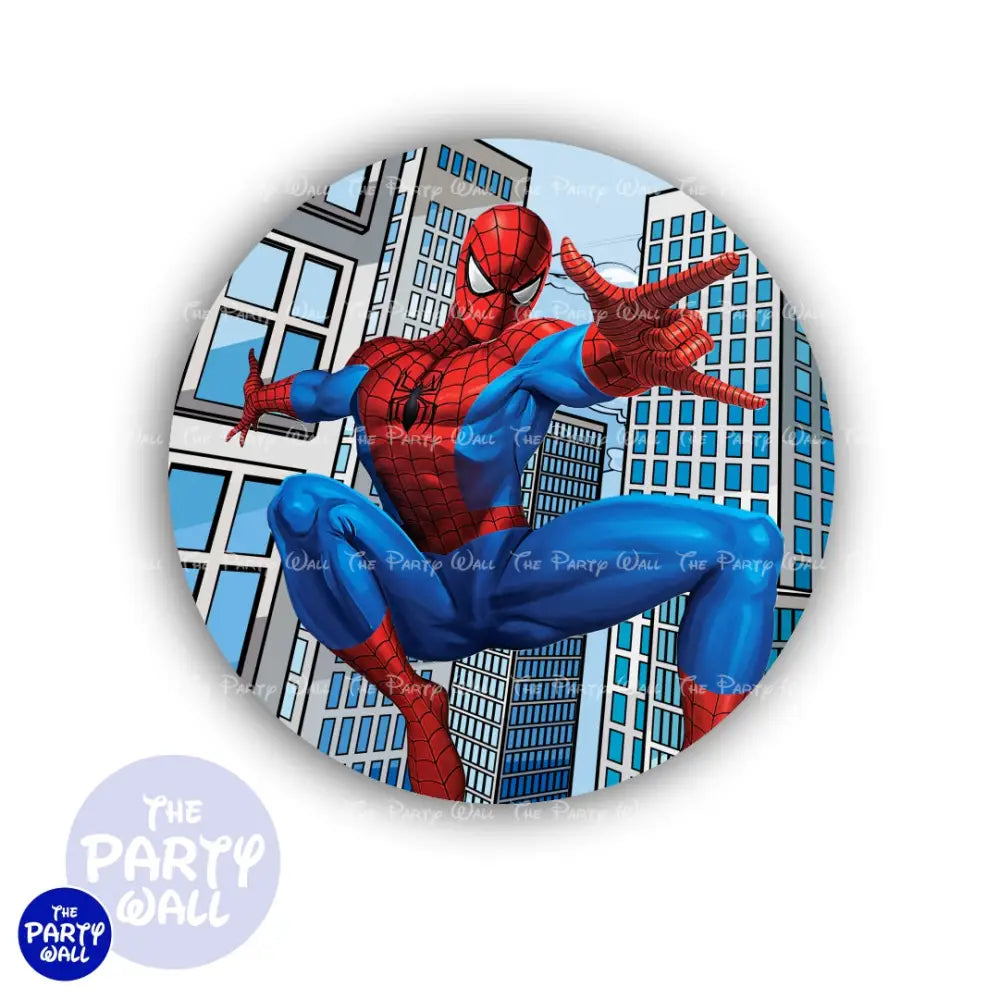 Spiderman - Funda para mampara circular Circular