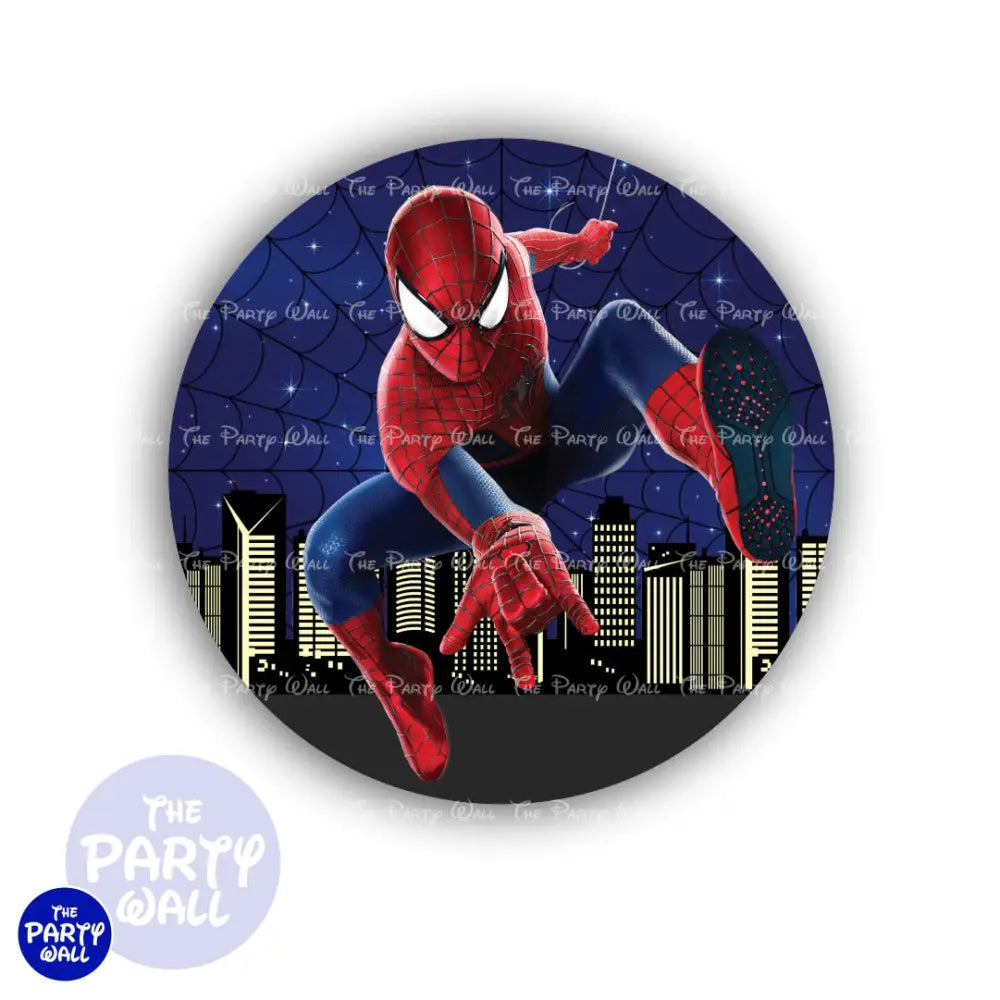 Spiderman - Funda para mampara circular Circular