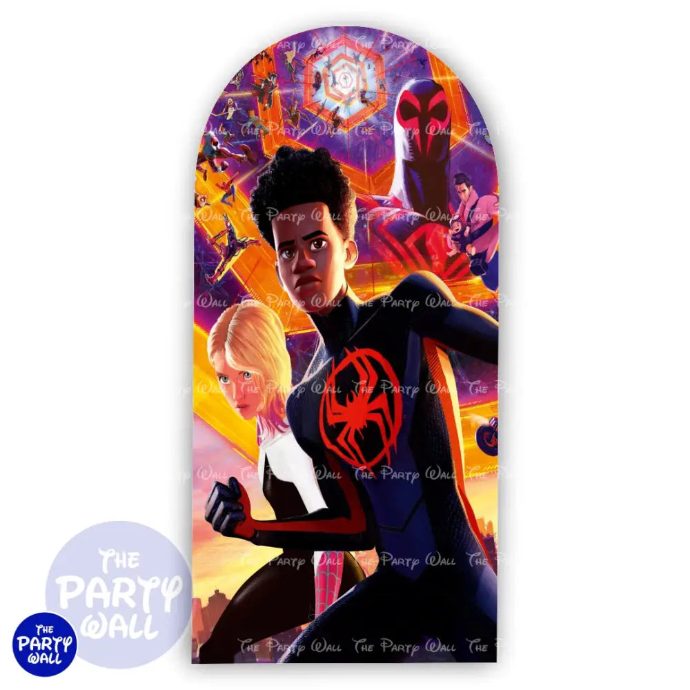 Spiderman - Funda para mampara de punta redonda o rectangular Mampara de punta redonda