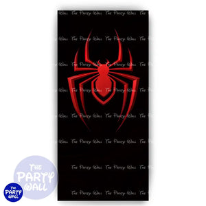 Spiderman - Funda para mampara de punta redonda o rectangular Mampara de punta redonda