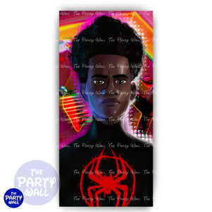 Spiderman - Funda para mampara de punta redonda o rectangular Mampara de punta redonda