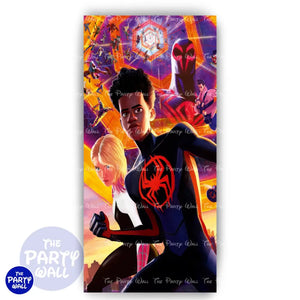 Spiderman - Funda para mampara de punta redonda o rectangular Mampara de punta redonda