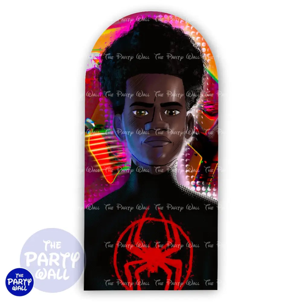 Spiderman - Funda para mampara de punta redonda o rectangular Mampara de punta redonda