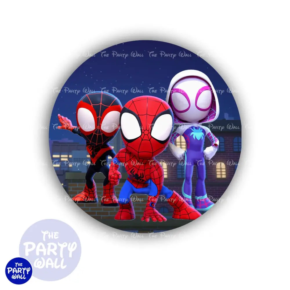 Spidey - Funda para mampara circular Circular