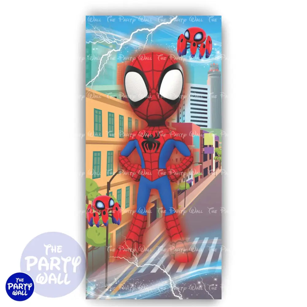 Spidey - Funda para mampara de punta redonda o rectangular Mampara de punta redonda
