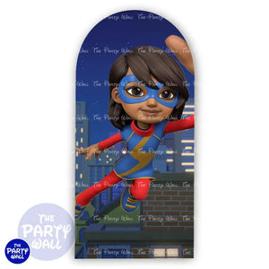 Spidey - Funda para mampara de punta redonda o rectangular Mampara de punta redonda