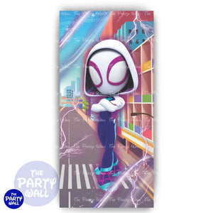 Spidey - Funda para mampara de punta redonda o rectangular Mampara de punta redonda