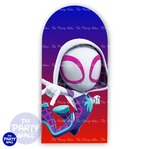 Spidey - Funda para mampara de punta redonda o rectangular Mampara de punta redonda