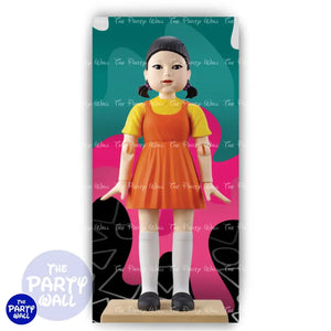 Squid Games - Funda para mampara de punta redonda o rectangular Mampara de punta redonda