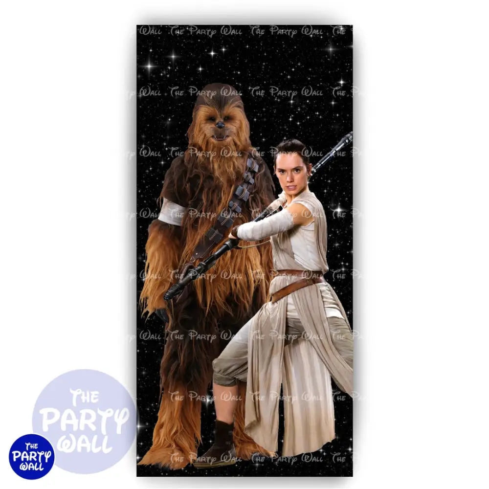 Star Wars - Funda para mampara de punta redonda o rectangular Mampara de punta redonda
