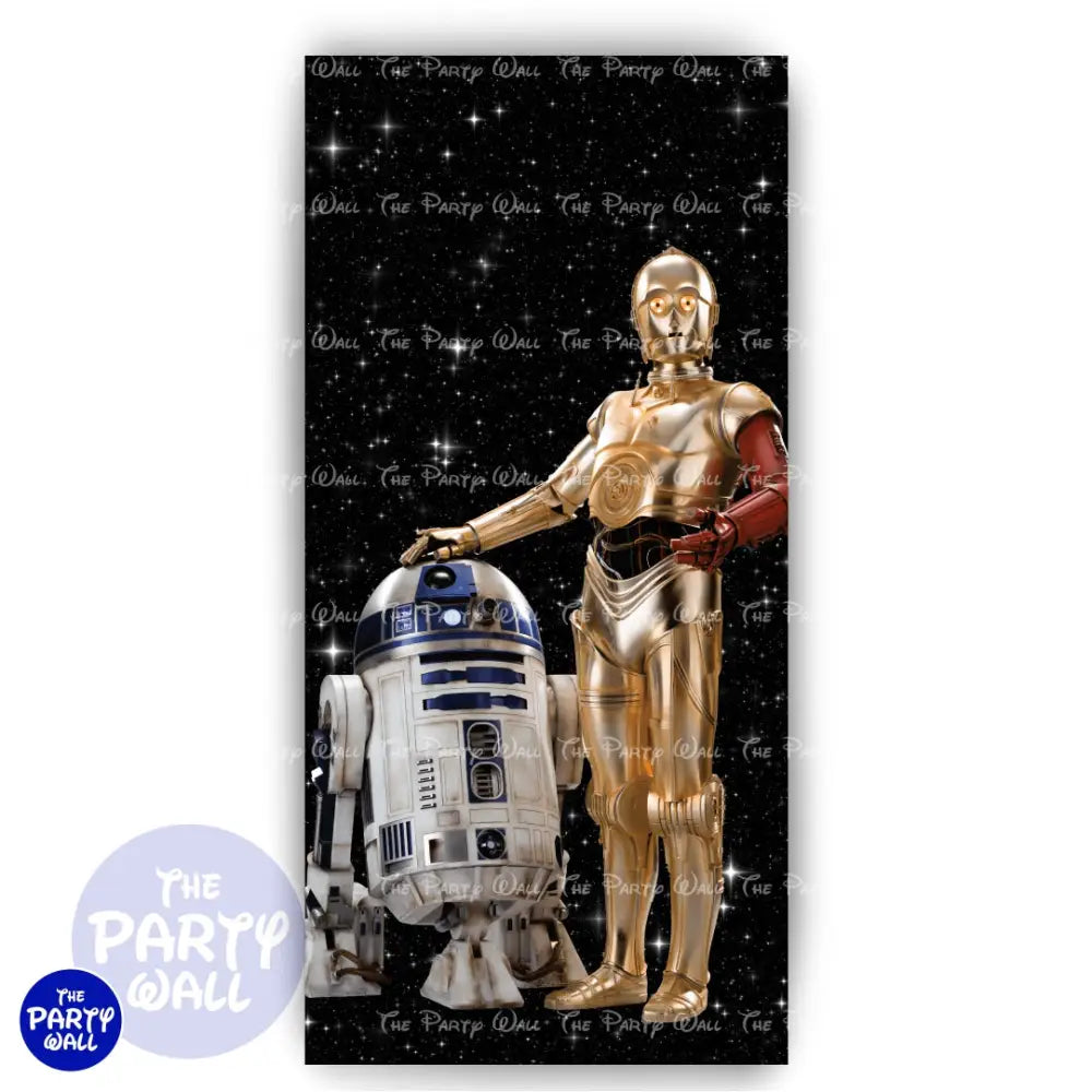 Star Wars - Funda para mampara de punta redonda o rectangular Mampara de punta redonda