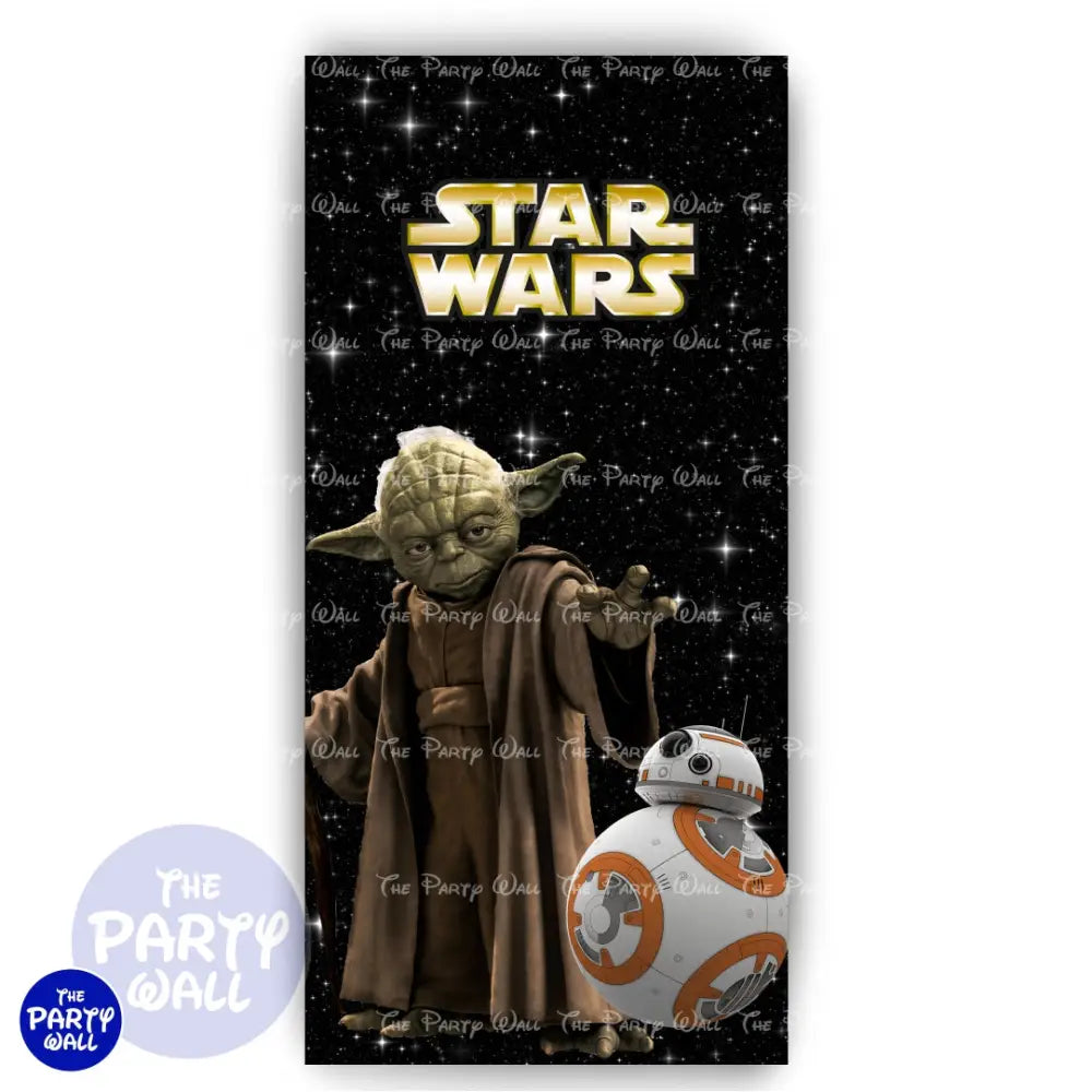 Star Wars - Funda para mampara de punta redonda o rectangular Mampara de punta redonda