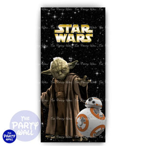Star Wars - Funda para mampara de punta redonda o rectangular Mampara de punta redonda