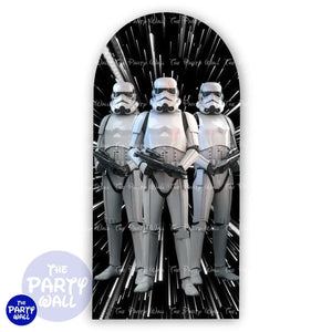 Star Wars - Funda para mampara de punta redonda o rectangular Mampara de punta redonda