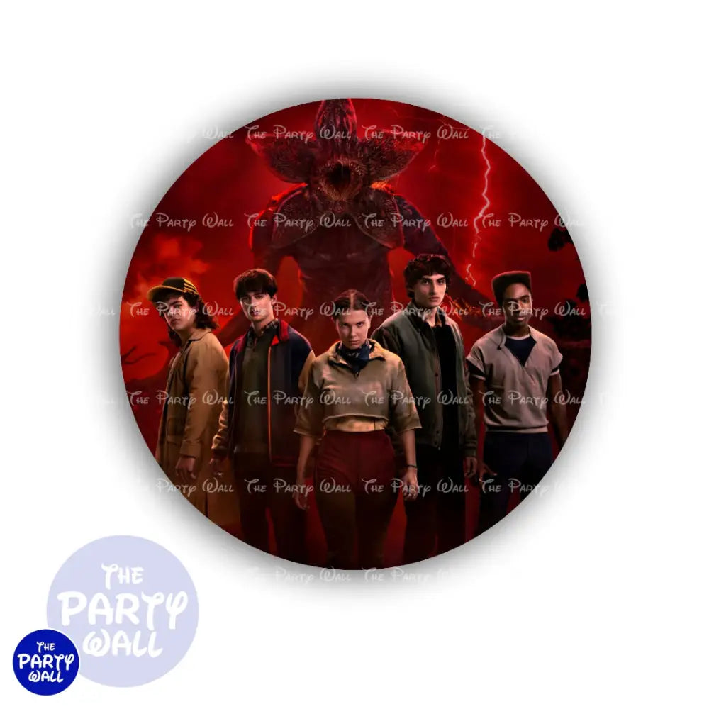 Stranger Things - Funda para mampara circular Circular