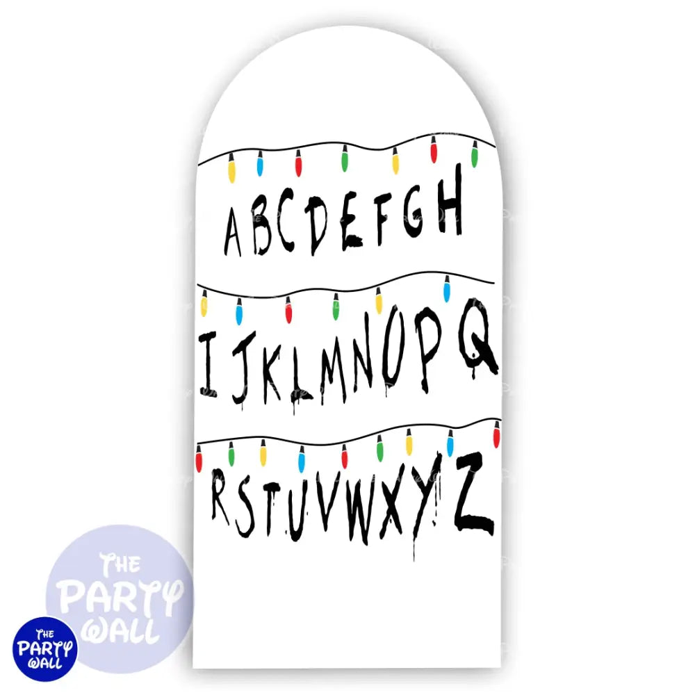 Stranger Things - Funda para mampara de punta redonda o rectangular Mampara de punta redonda