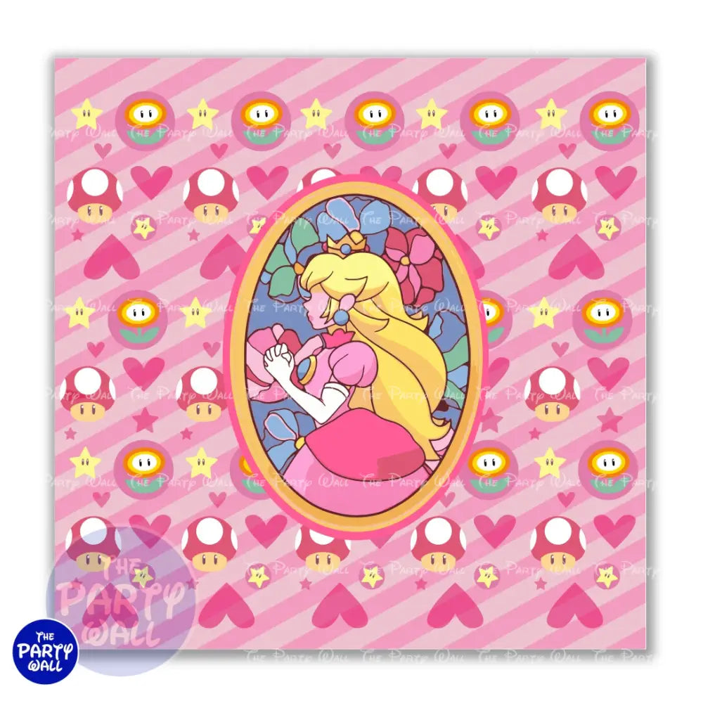 Super Mario - Funda para mampara cuadrada o rectangular Cuadrado o Rectangular