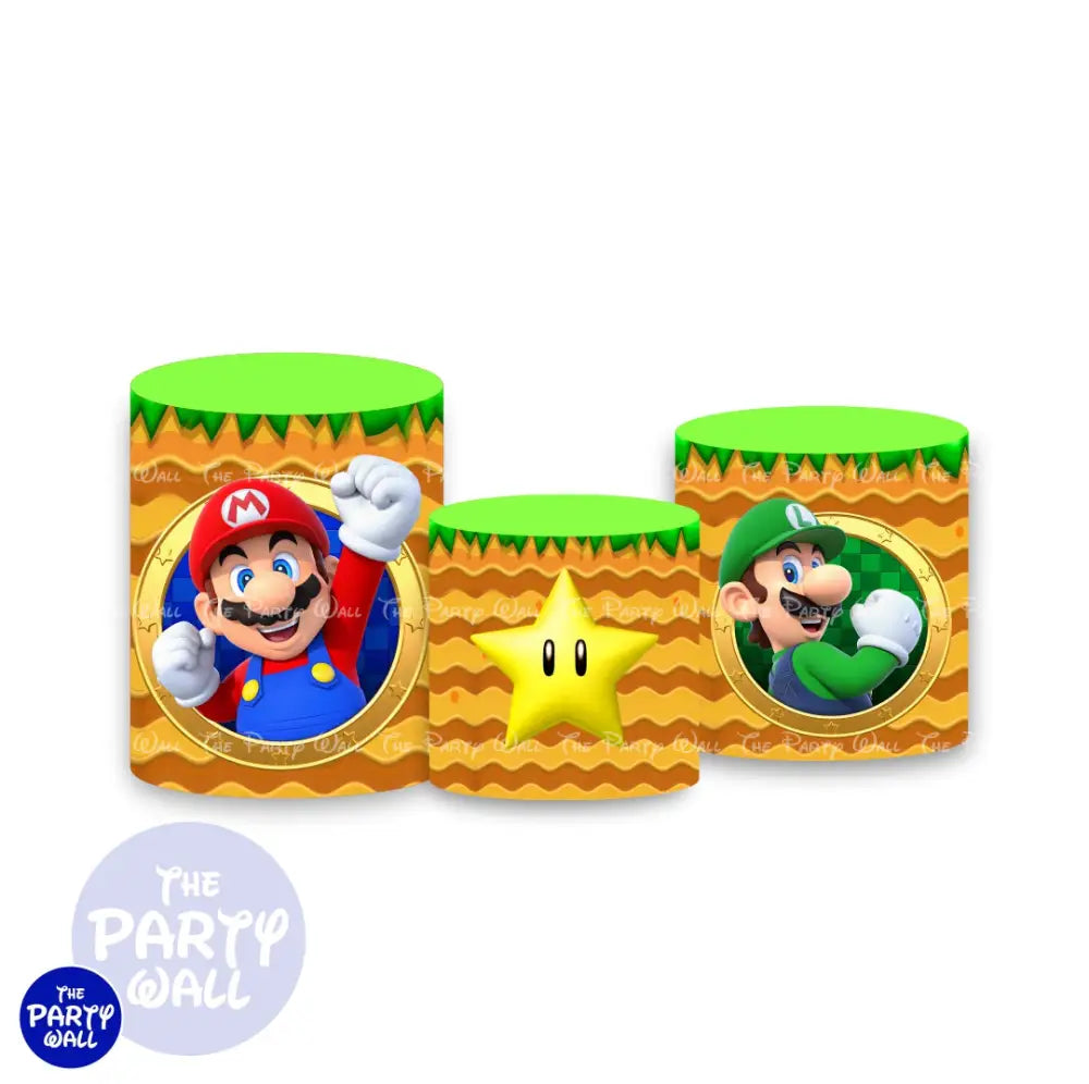 Super Mario - Fundas para cilindro Cilindros