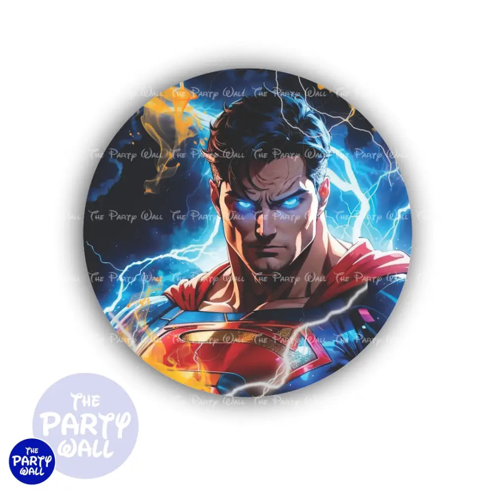 Superman - Funda para mampara circular Circular