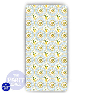 Talavera - Funda para mampara de punta redonda o rectangular Mampara de punta redonda