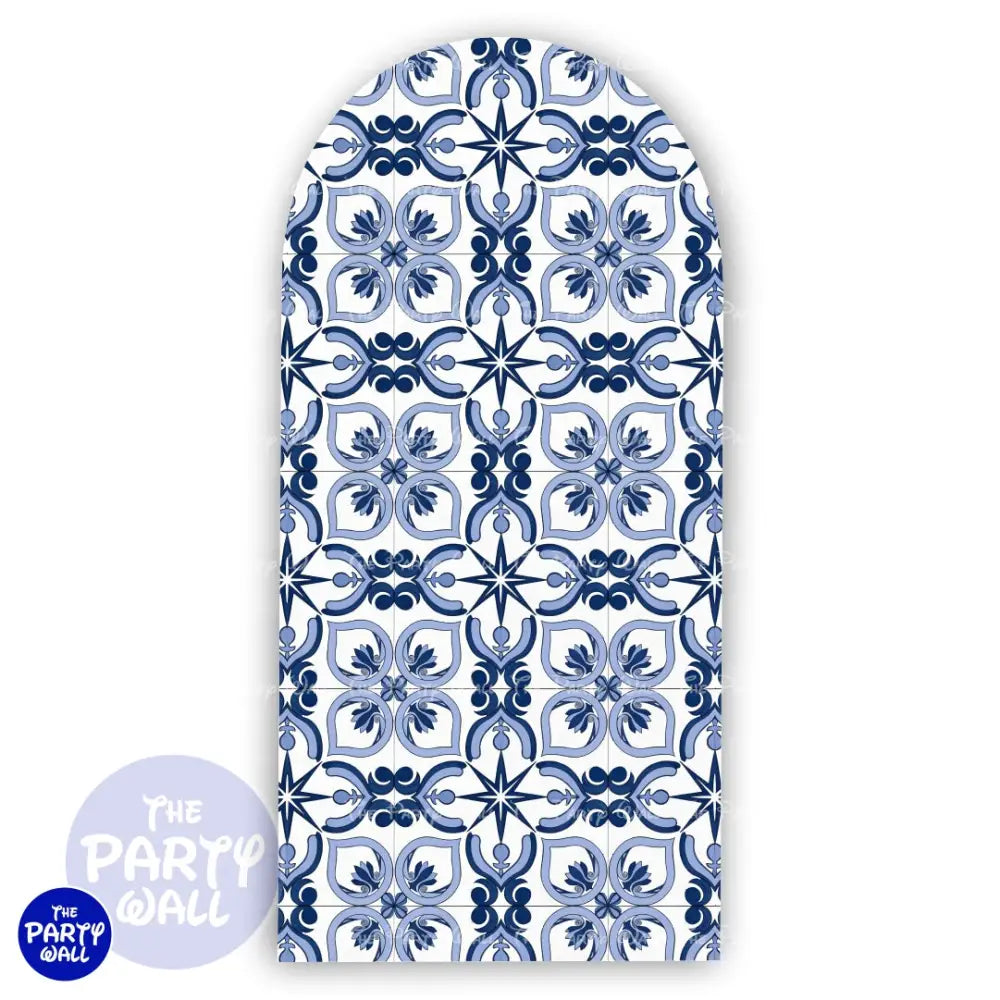 Talavera - Funda para mampara de punta redonda o rectangular Mampara de punta redonda