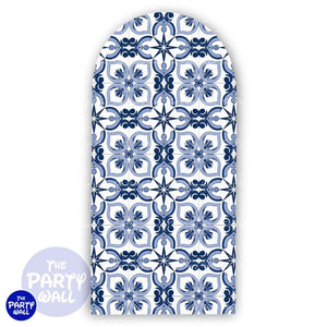 Talavera - Funda para mampara de punta redonda o rectangular Mampara de punta redonda