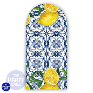 Talavera - Funda para mampara de punta redonda o rectangular Mampara de punta redonda