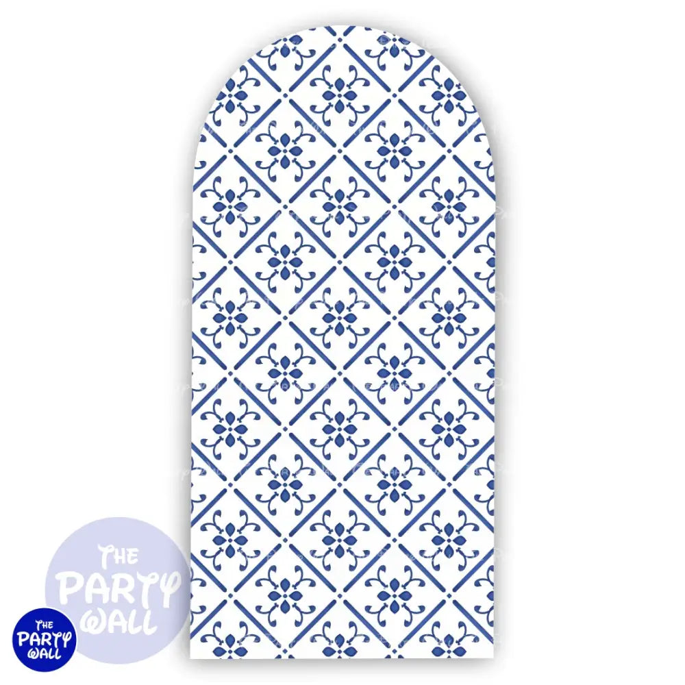 Talavera - Funda para mampara de punta redonda o rectangular Mampara de punta redonda