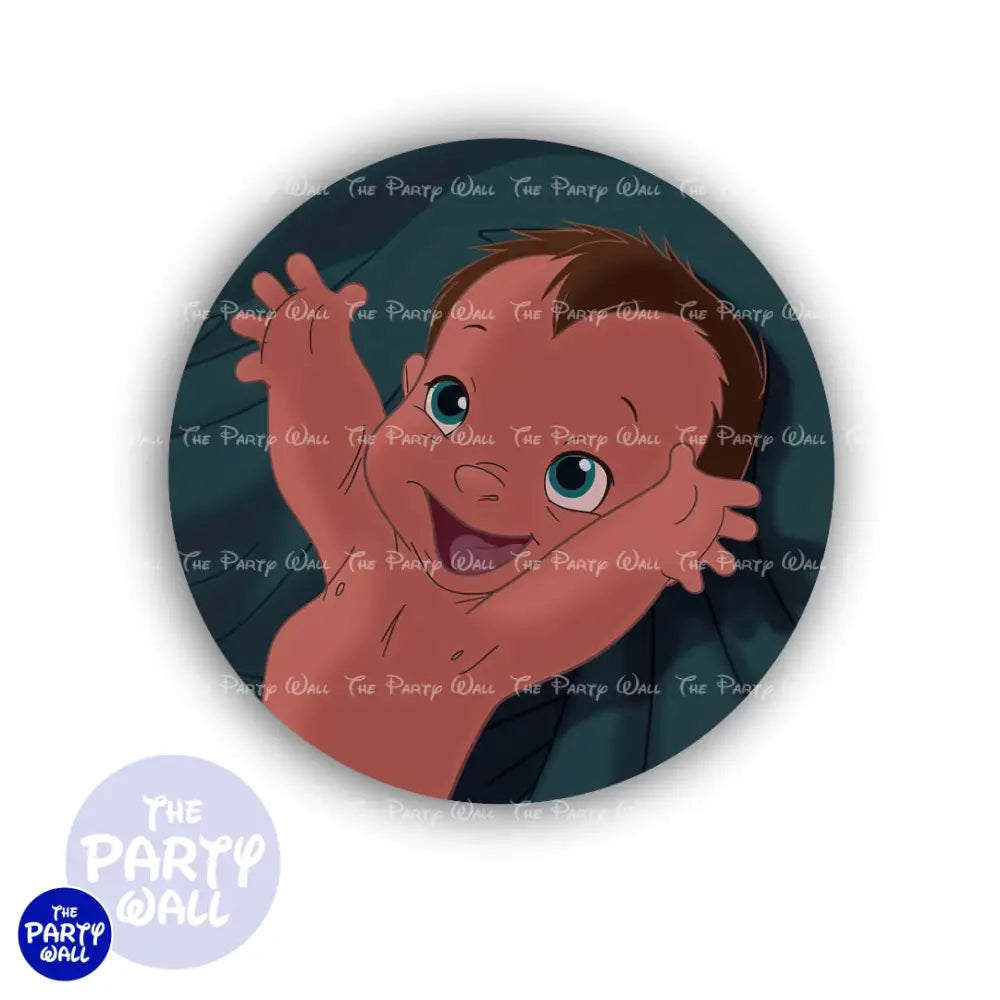 Tarzán - Funda para mampara circular Circular