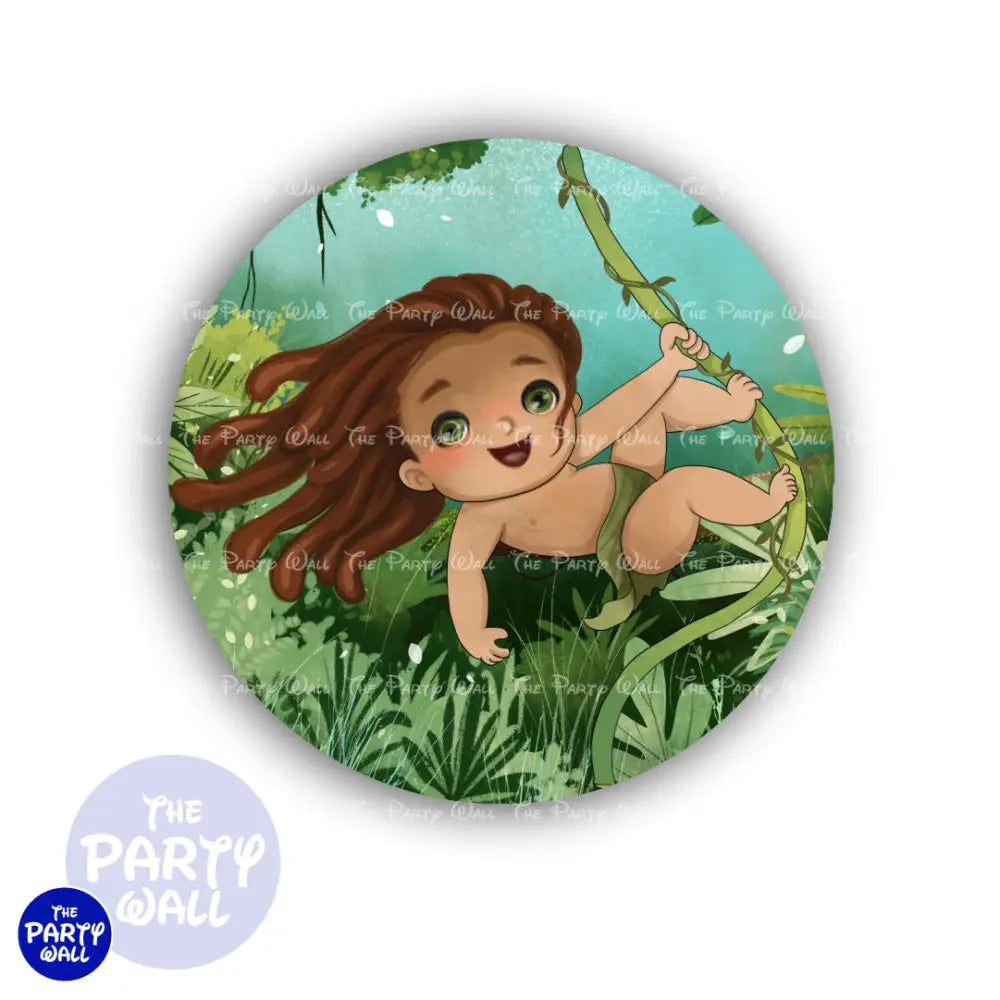 Tarzán - Funda para mampara circular Circular