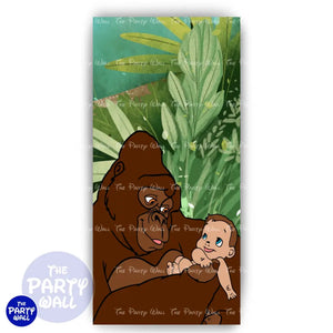 Tarzán - Funda para mampara de punta redonda o rectangular Mampara de punta redonda