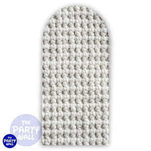 Tejido - Funda para mampara de punta redonda o rectangular Mampara de punta redonda