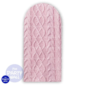 Tejido - Funda para mampara de punta redonda o rectangular Mampara de punta redonda