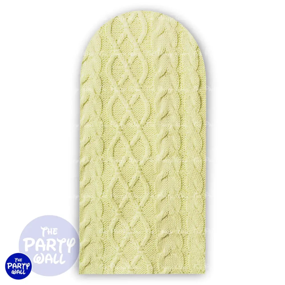 Tejido - Funda para mampara de punta redonda o rectangular Mampara de punta redonda