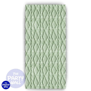 Tejido - Funda para mampara de punta redonda o rectangular Mampara de punta redonda