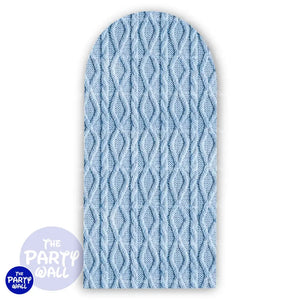 Tejido - Funda para mampara de punta redonda o rectangular Mampara de punta redonda