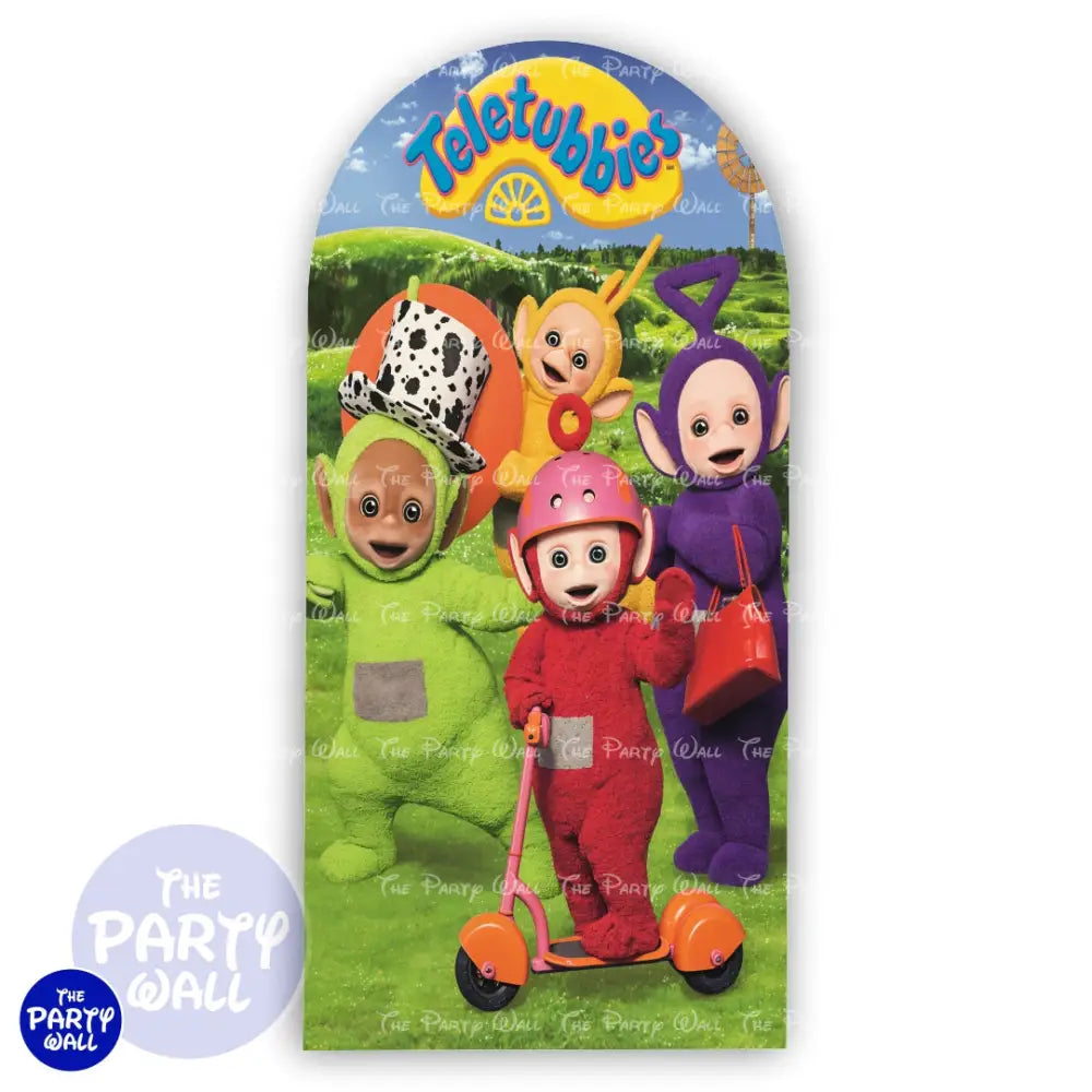 Teletubbies - Funda para mampara de punta redonda o rectangular Mampara de punta redonda