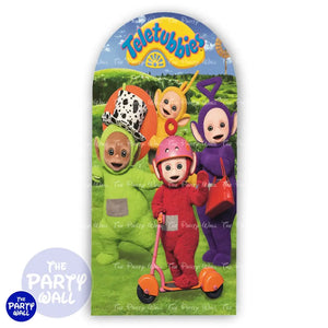 Teletubbies - Funda para mampara de punta redonda o rectangular Mampara de punta redonda