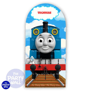 Thomas y sus Amigos - Funda para mampara de punta redonda o rectangular Mampara de punta redonda