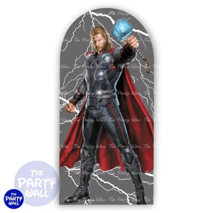 Thor - Funda para mampara de punta redonda o rectangular Mampara de punta redonda