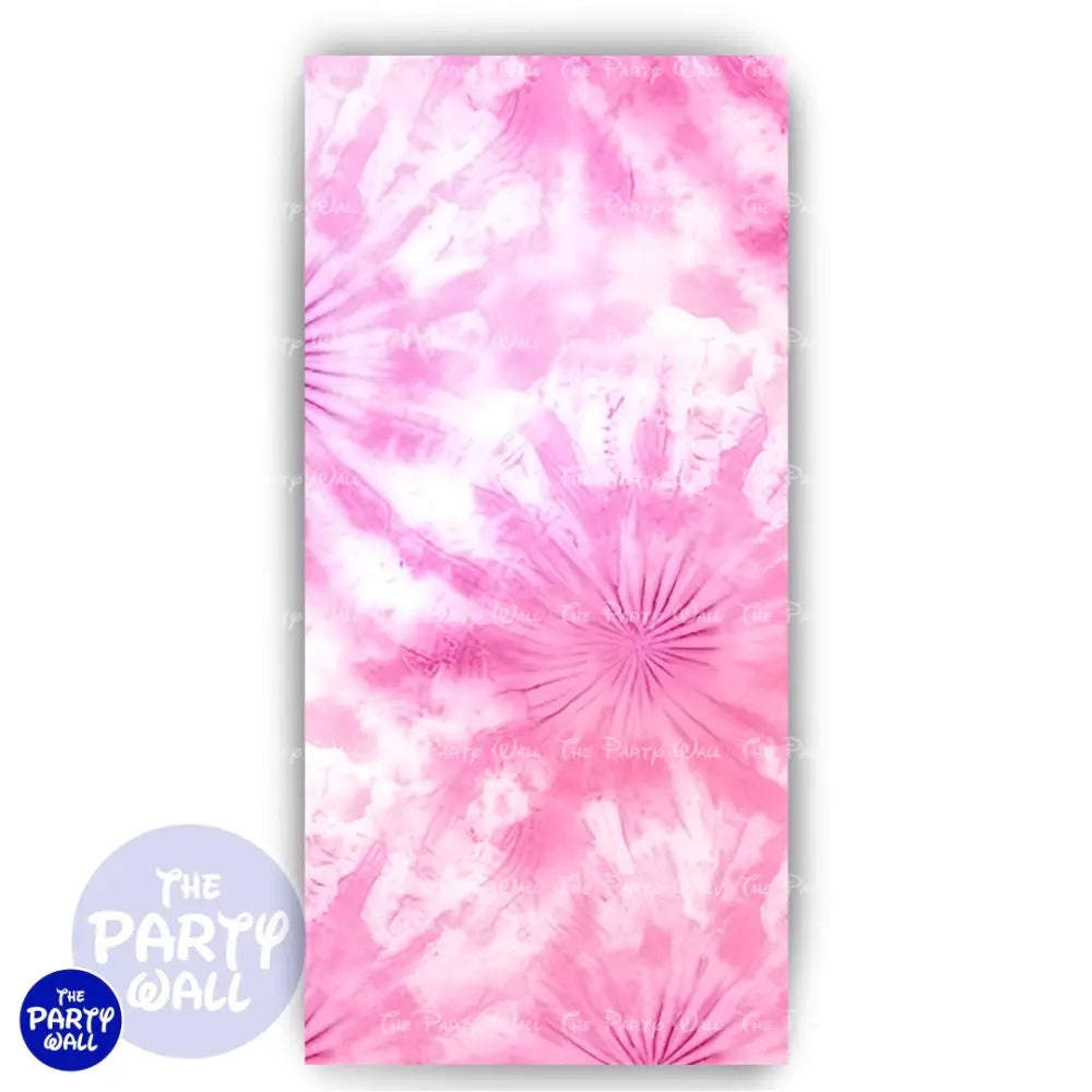 Tie Dye - Funda para mampara de punta redonda o rectangular Mampara de punta redonda