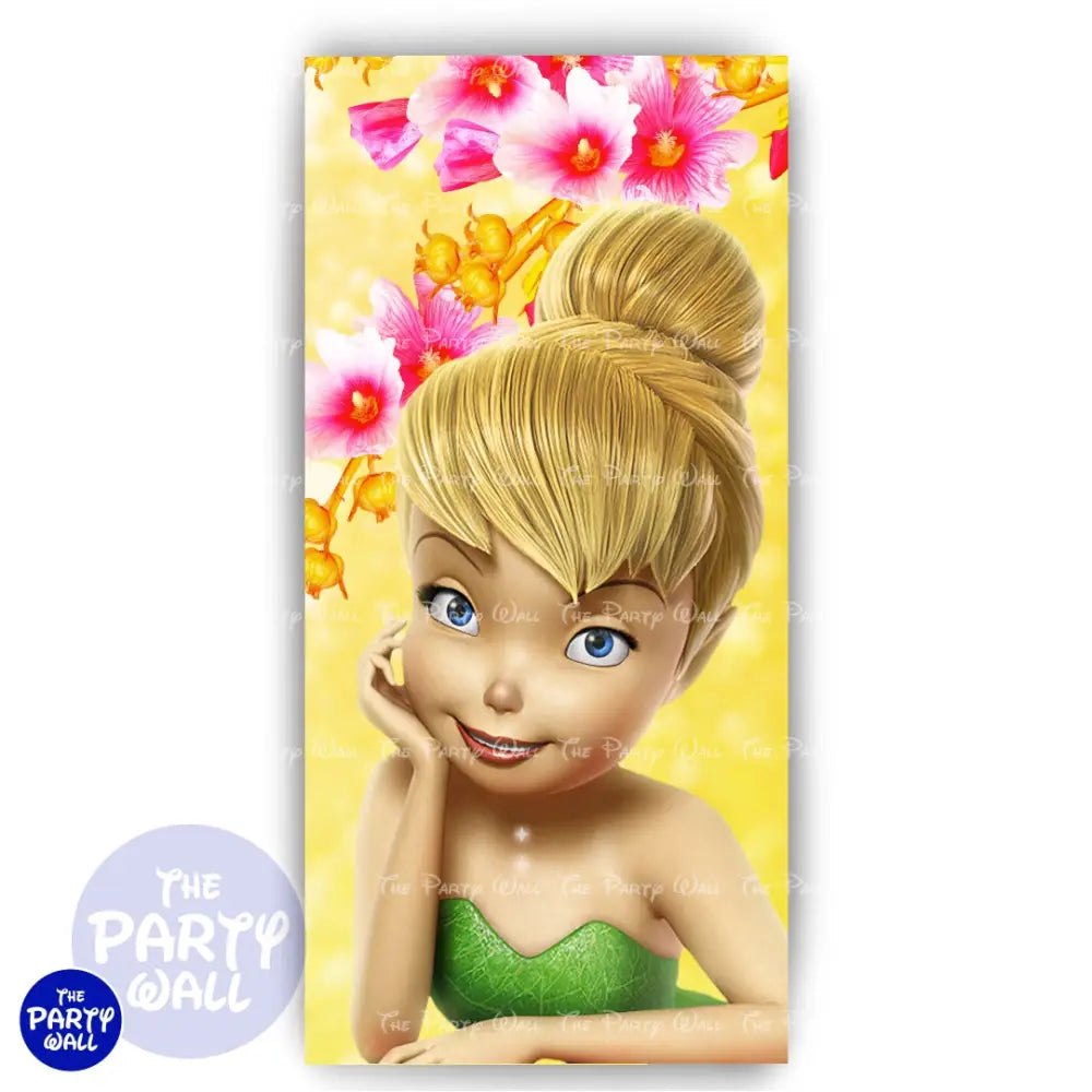 Tinkerbell - Funda para mampara de punta redonda o rectangular Mampara de punta redonda