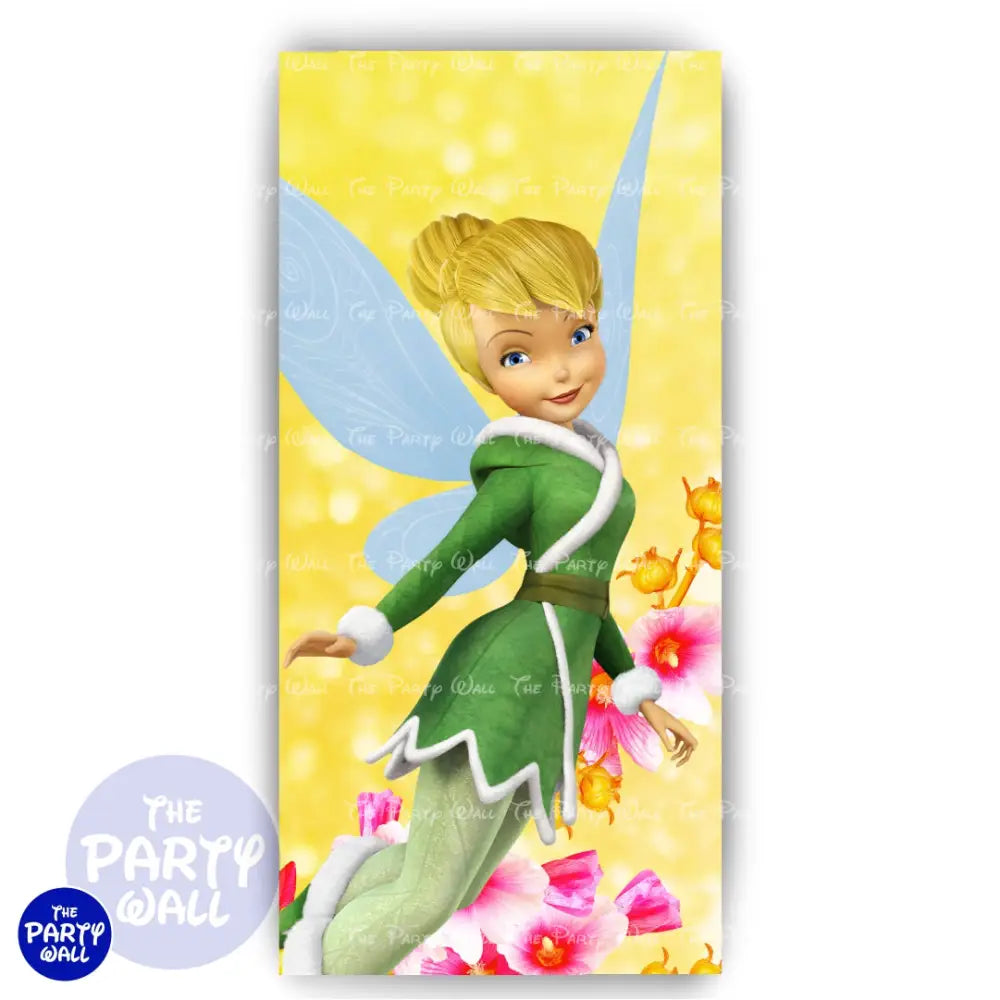Tinkerbell - Funda para mampara de punta redonda o rectangular Mampara de punta redonda
