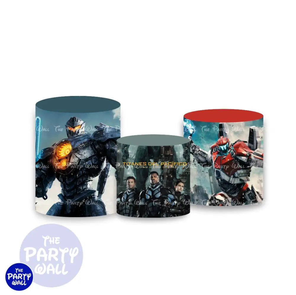 Titanes del Pacifico - Fundas para cilindros Cilindros